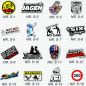 Tuning stickers decal bundle