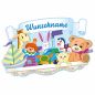 kinderzimmer wandtattoo name wandsticker