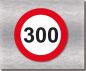 tempo 300 km/h sticker