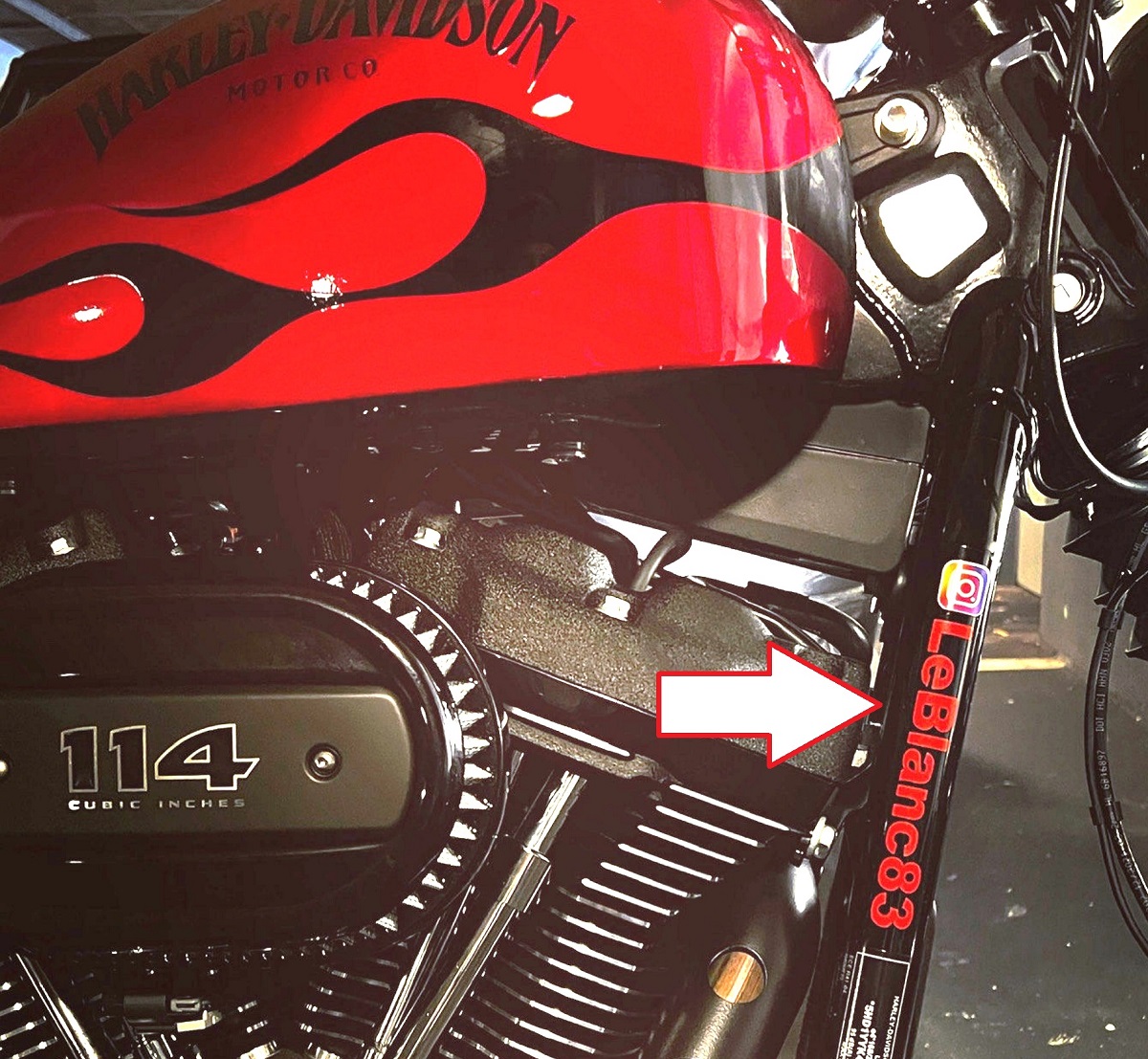 Motorrad Sticker